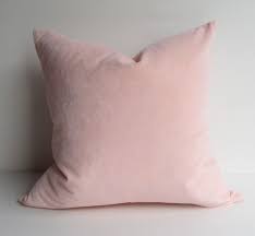 Light Pink Velvet Pillow Decorative Pillow Cover By Studiotullia Pink Velvet Pillow Velvet Pillows Decorative Pillows