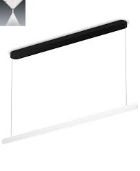 Occhio gmbh 1 | 4 0,2 m mito volo 140 fix up datenblatt lineare led pendelleuchte mit beidseitigem lichtaustritt und einer länge von 136 cm. Occhio Mito Volo 140 Up Variabel Table Wide Baldachin Schwarz Prediger Lichtberater