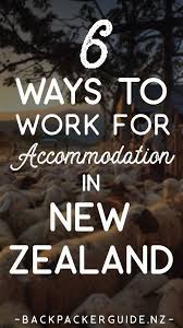 A Few Hours Of Work A Day Keeps The Rent Bill Away A Good Way To Spend Time In Awesome Parts Of Ne Working Holiday Visa New Zealand Holidays New Zealand
