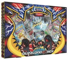 Put 6 damage counters on each of your opponent's pokémon. Buy Pokemon Tcg Guzzlord Gx Box Sun And Moon Ultra Beast Collectible Trading Set Features 4 Booster Packs 1 Rare Guzzlord Gx Playable Promo Foil Card And 1 Guzzlord Gx Oversized Foil Card
