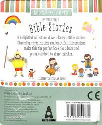 It also shows the grand hope of everlasting life in a paradise earth that god has given to people. My Very First Bible Stories With Handle By Sarah Vince Illus Koorong