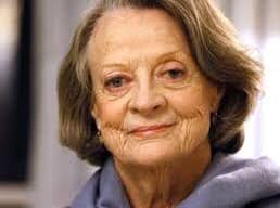 Dame Judi Dench with Dame Maggie Smith 🌷