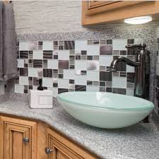 12 inch hand crafted glass sink will