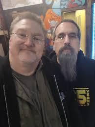 Randall Neil Bills, it was a great time tonight and thank you for letting  me selfie with that EPIC & Glorious Goatee! Michael Marchand, you missed  it!