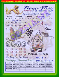 1 New Message Kode Syair Hongkong 26 Februari 2020 Forum Syair Togel Hongkong Singapura Sydney