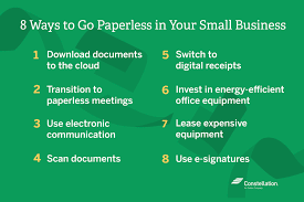 Go Paperless Gogreen Energy Efficient Equipment Paperless Used Cubicles