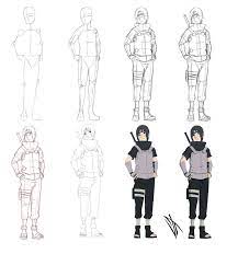 The last two lessons that i will upload today are being done out of requests. Step By Step Uchiha Itachi By Johnny Wolf On Deviantart