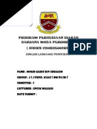 Sarjana muda in a sentence and translation of sarjana muda in english dictionary with audio pronunciation by dictionarist.com. Ijazah Sarjana In English Language