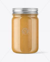 Download Clear Glass Jar With Peanut Butter Mockup In Jar Mockups On Yellow Images Object Mockups PSD Mockup Templates
