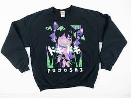 OMOCAT Sweatshirt Adult Large Black Crew Neck FUJOSHI Sweater Manga Anime  Art | eBay