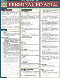 download book personal finance laminate reference chart