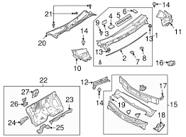 Cowl For 2008 Mazda Cx 9 Open Road Mazda Parts
