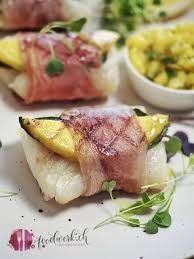 Gegrilltes Kabeljau Saltimbocca Mit Mango Grillitarier Gegrillter Kabeljau