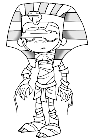 ¡hora de entrar en modo kids! Desenho 1 De Tutenstein Para Colorir