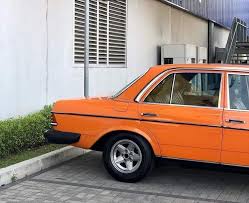 Image result for Apricot Orange 1981 Mercedes