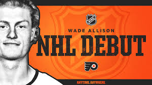 Wade Allison NHL Debut!