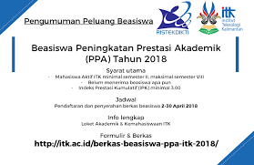 Silakan mengunduh 13 perlem tersebut melalui tautan berikut ini Beasiswa Ppa Itk Tahun 2018 Institut Teknologi Kalimantan