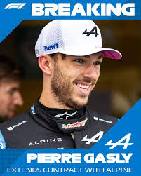 Français pour le Français! 🇫🇷🏎️ Alpine driver Pierre Gasly agreed to a  multi-year extension with the French squad beyond the 2025 season. Follow  #GMASports for more updates.