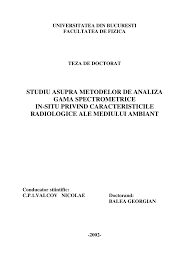 Rezolvare de ecuații în mulțimea numerelor complexe c. Pdf Chapter 1 2 Study About Methods Of Analysis In Situ Gamma Ray Spectrometry Regarding Radiological Characteristics Of Environment
