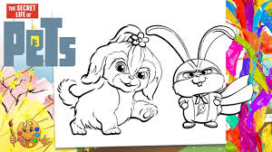 Better yet, do a complete book!!!i prefer several shoes per page. The Secret Life Of Pets 2 Daisy And Snowball Coloring Pages For Kids Coloring Book Youtube