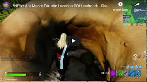 This hints towards the marvel theme that will likely feature in the next season (chapter 2 season 4). Ant Manor Fortnite Landmark Location Chapter 2 Season 4 Map Changes