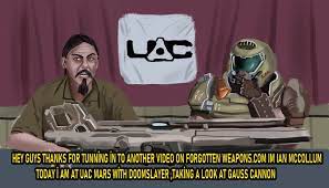 Axel On Twitter Ian From Forgotten Weapons Reviews Gauss Cannon From Doom 2016