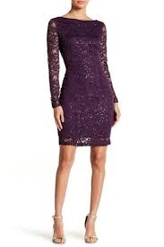 Marina Sequin Lace Long Sleeve Sheath Dress Nordstrom Rack Long Sleeve Sheath Dress Long Sleeve Lace Dress Trendy Cocktail Dresses