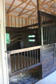 Homemade Stall Guards And Stall Grills Barn Stalls Horse Barn Designs Horse Barns