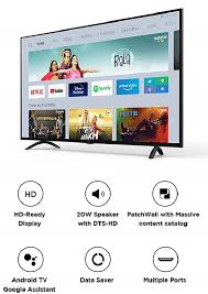 Mi 80 cm HD Ready Android Smart LED TV 4A PRO|L32M5-AL: Amazon.in:  Electronics
