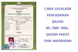 Cara Legalisir Pengesahan Fotokopi Ijazah