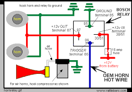 The red arrow indicates the part of the new horn that will hang on the mounting bolt. Horn Relay Wire Diagram Diagram Base Website Wire Diagram Automotive Relay Wiring Diagram