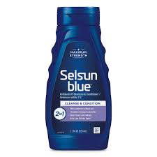 Discoloration of hair can be avoided or minimized by thoroughly rinsing hair after treatment.ref. Amazon Com Selsun Blue Medicated Dandruff Shampoo Conditioner 2 In 1 Treatment 11 Ounce Beauty