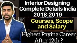 Is average interior designer salary in india your job title? Career In Interior Designing India Courses Diploma Scope Salary Best Career After 12th Youtube
