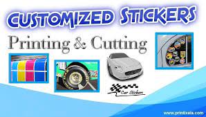Made from durable vinyl & weatherproof material. Custom Sticker Printing Cutting Printixels Philippines