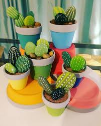 Ver más ideas sobre cactus pintados en piedras, decoracion con piedras, manualidades con piedras. Cactus Pinterest Piedras Pintadas Decorados