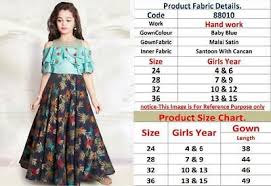 Indian Anarkali Kids Gown Salwar Kameez Pakistani Bollywood Designer Suit Ebay
