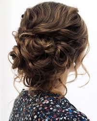 You can't go wrong with a classic. Curly Wedding Hairstyles From Playful To Chic Wedding Forward
