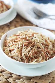 Riz Libanais Aux Vermicelles Riz Aux Vermicelles Recette Vermicelles Recettes De Cuisine Cuisine Libanaise Recette