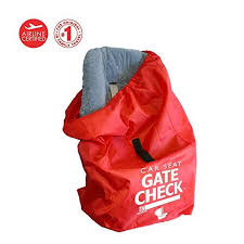 Jl Childress Gate Check Bag For Car Seats Red