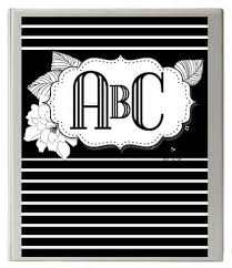 Jpg and pdf versions available. Free Monogram Binder Cover Customize Online Instant Download