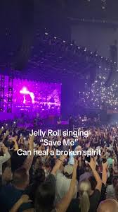 Jelly Roll singing “Save Me” to a sold-out crowd in KC #chills #kc #fyp  #concert #saveme #jellyroll #viral