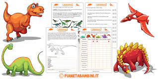 Iii a e b scuola primaria alla scoperta dei dinosauri. I Dinosauri Schede Didattiche Per La Scuola Primaria Pianetabambini It
