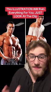 Little Guy in Bodybuilder Shoulder Illusion