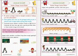 1 Sinif Standart Olmayan Uzunluk Olculeri Ercan Akmercan Birinci Sinif Matematigi Egitim Faaliyetleri Evde Egitim
