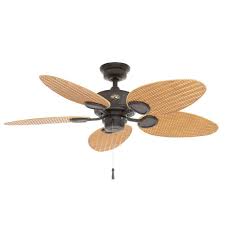 The leaf blade design also compliments your. Hampton Bay 72560 Palm Beach 48 In Indoor Outdoor Gilded Iron Ceiling Fan Vip Outlet