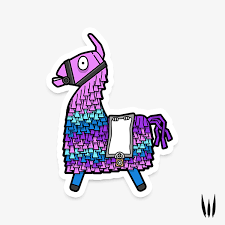 Destiny Loot Llama Sticker Gaming Stickers Wildethang Shop In 2020 Poster Stickers Cute Stickers Vinyl Sticker Design