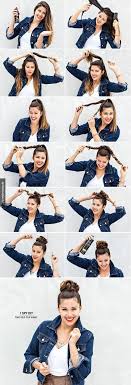 mehrfach gedrehter dutt coole haare hochsteckfrisur frisur hochgesteckt