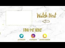 Best Youtube Outro End Screens Template 3 Letuscreatesomething Youtube Youtube Banner Backgrounds Youtube Banner Design Youtube Banners