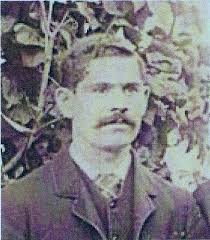 Grat Great Grandfather William Davies born 1864 & his father my Gt Gt Gt  Grandfather John Davies born 1824 Blacksmith Knocking stones M-Y-G