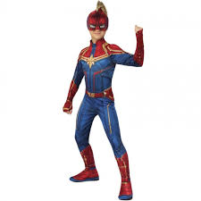 Devenez qui vous voulez avec le deguisement parfait grâce à deguisetoi.fr. Deguisement Super Heroine Captain Marvel Pour Fille Achat En Ligne